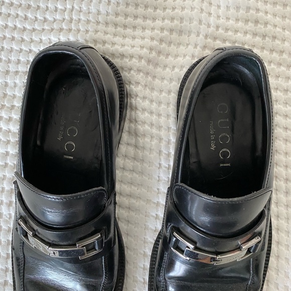 Vintage Men’s Gucci Horsebit Square Toe Loafers - Picture 6 of 12